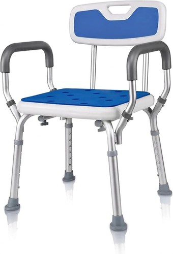 Ved shower chair with - with, arms