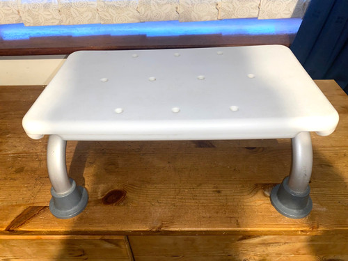 Shower bench step stool - step,