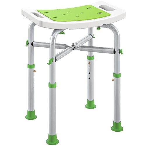 Homcom adjustable shower stool - homcom,