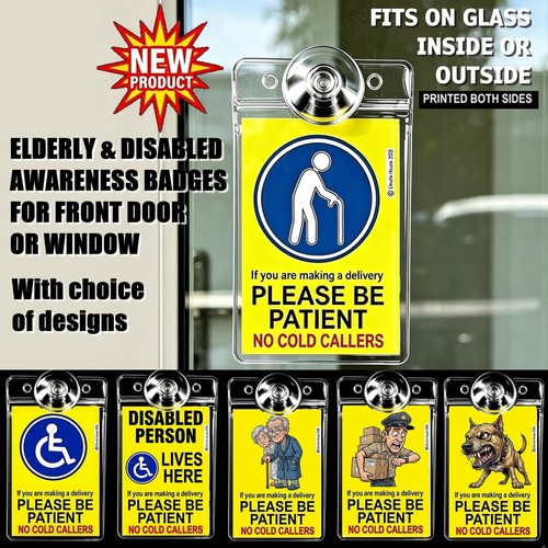 Elderly disabled awareness - disabled,
